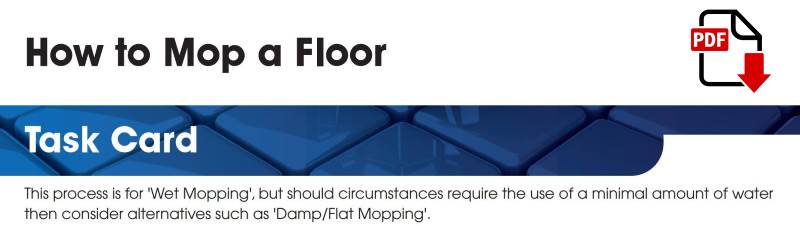 How to mop a floor - Jangro